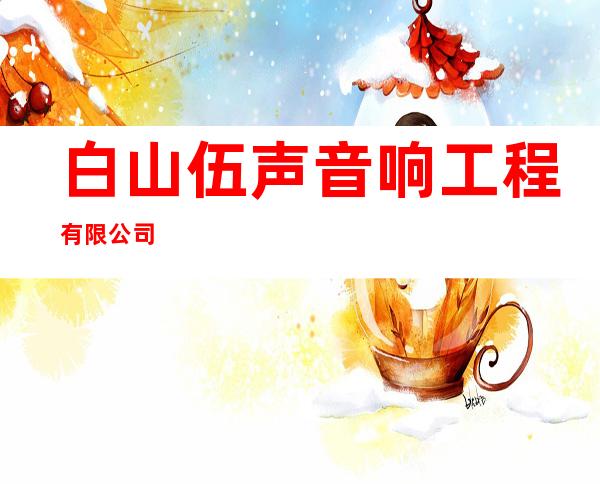 白山伍声音响工程有限公司